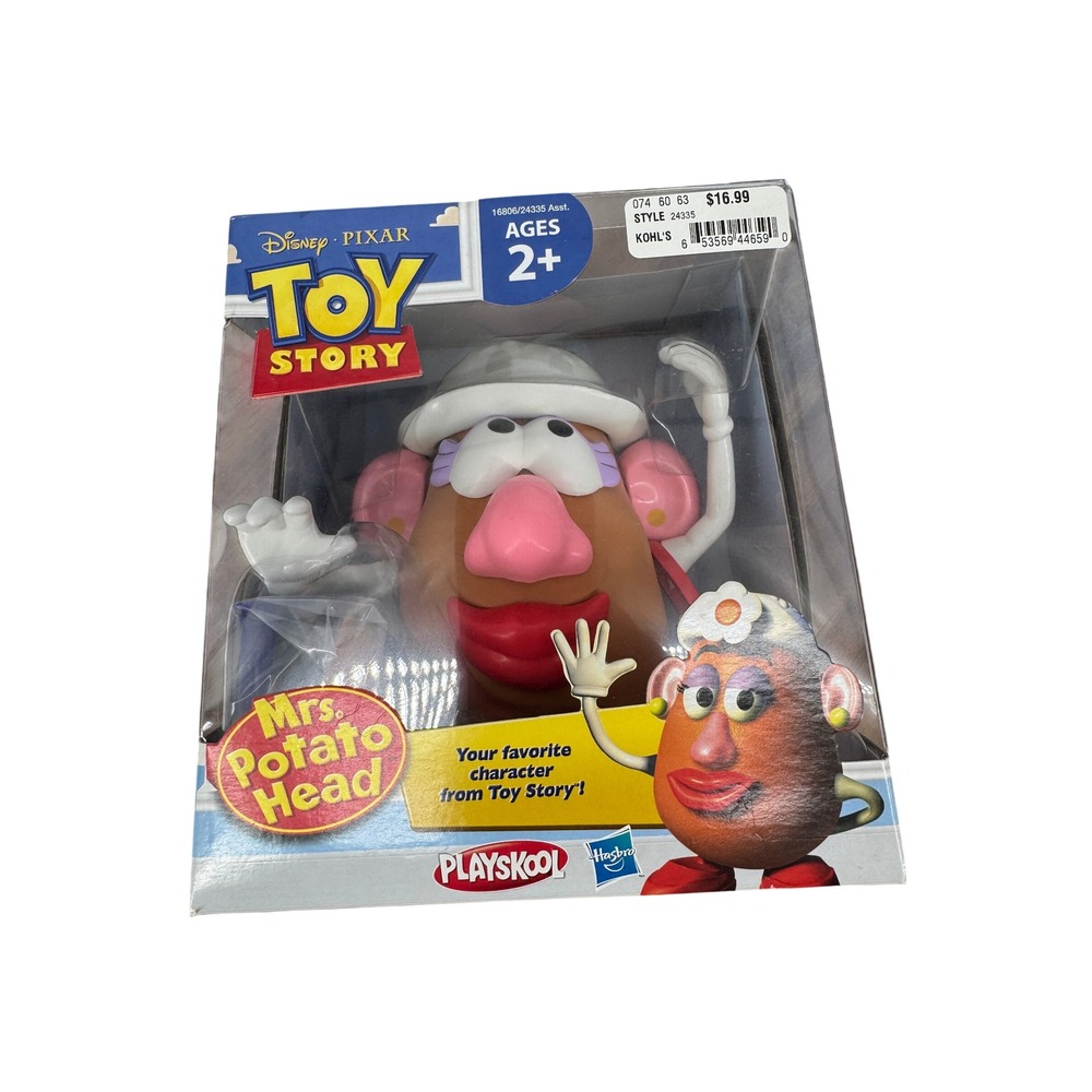 Rare Toy Story Mrs Potato Head Figure Brown 2009 Hasbro NIB Hard To Find Version